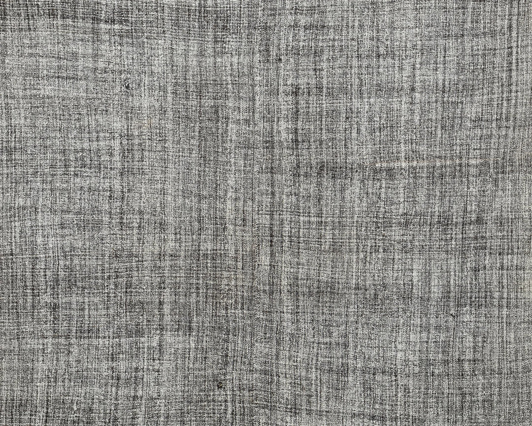 Black Turkish Kilim Rug 6'8" x 8'8" Flat-Weave view