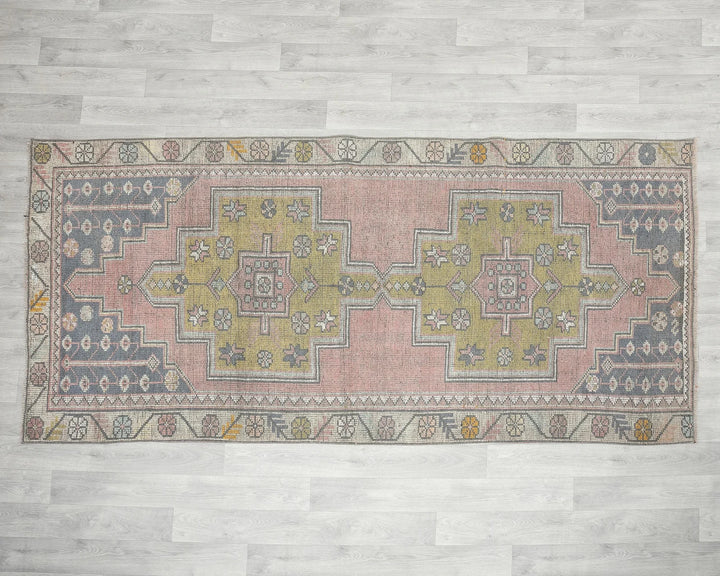 Rust Turkish Oushak Rug 4' 4" x 8' 10" Hand-Knotted | No. VR26518