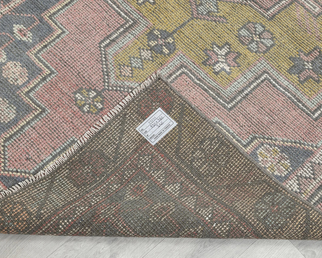 Rust Turkish Oushak Rug 4' 4" x 8' 10" Hand-Knotted | No. VR26518
