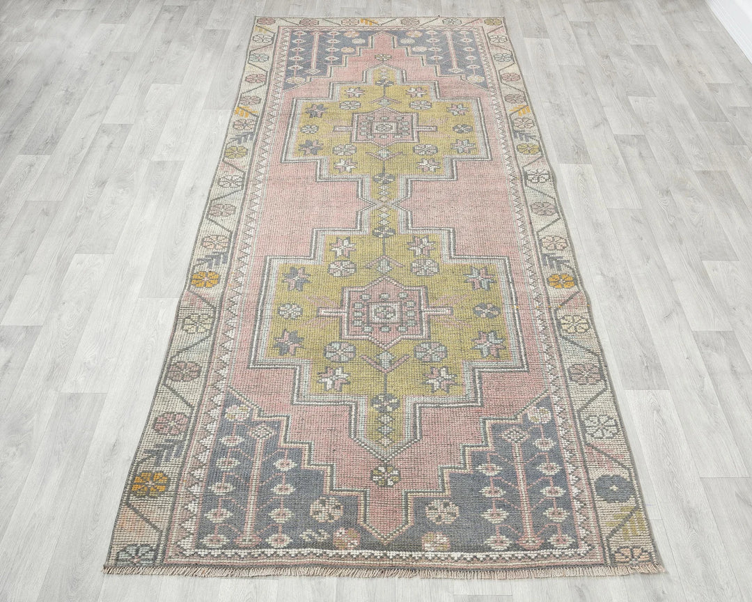 Rust Turkish Oushak Rug 4' 4" x 8' 10" Hand-Knotted | No. VR26518