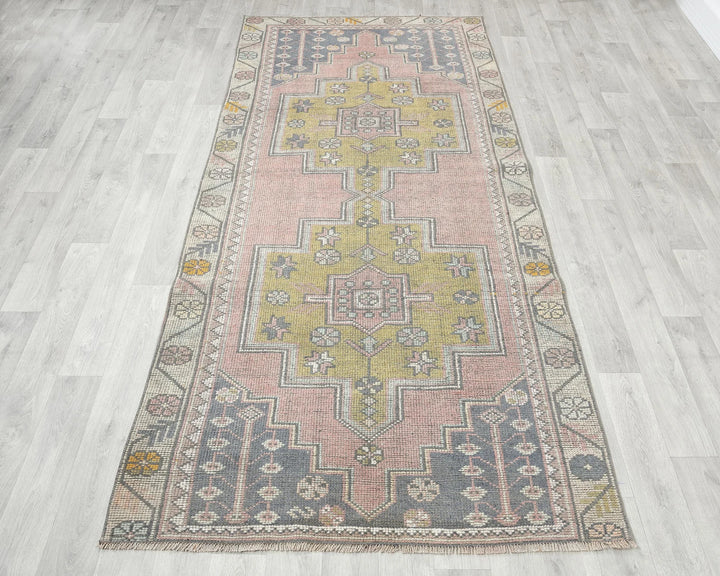 Rust Turkish Oushak Rug 4' 4" x 8' 10" Hand-Knotted | No. VR26518