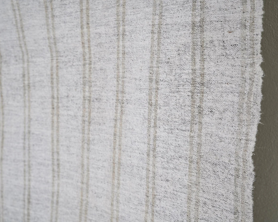Gray Turkish Kilim Rug 7' 2" x 10' 8" Flat-Weave | No. VR26587