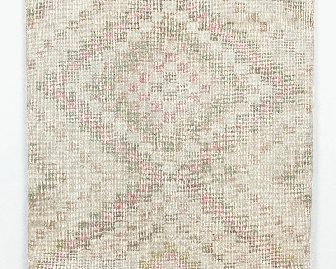 Beige Oushak Rug 2' 11" x 5' 5" | No. VR26620