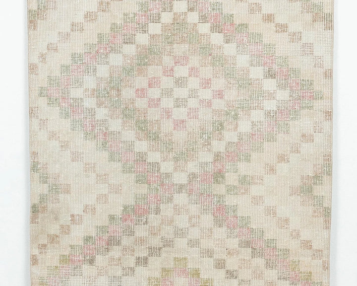 Beige Oushak Rug 2' 11" x 5' 5" | No. VR26620