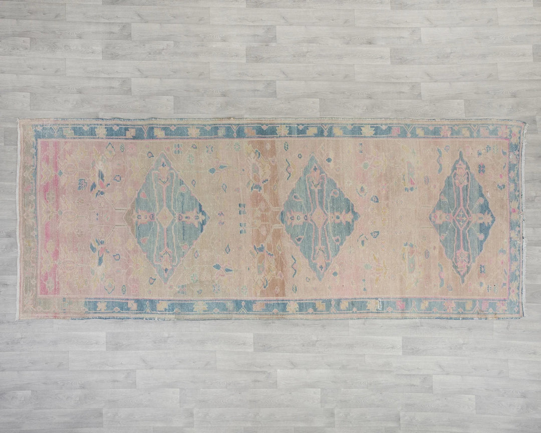 Blue Runner Rug 4' 6" x 11' 2" | No. VR26644