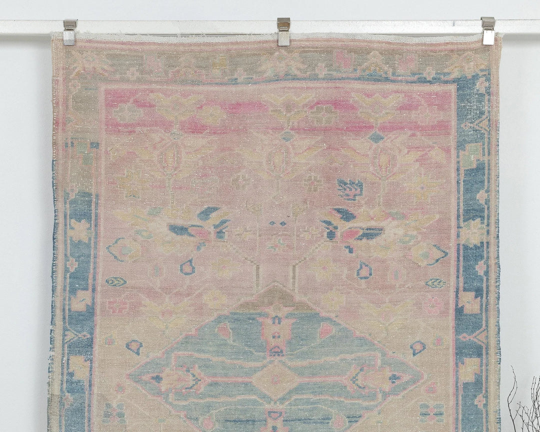 Blue Runner Rug 4' 6" x 11' 2" | No. VR26644