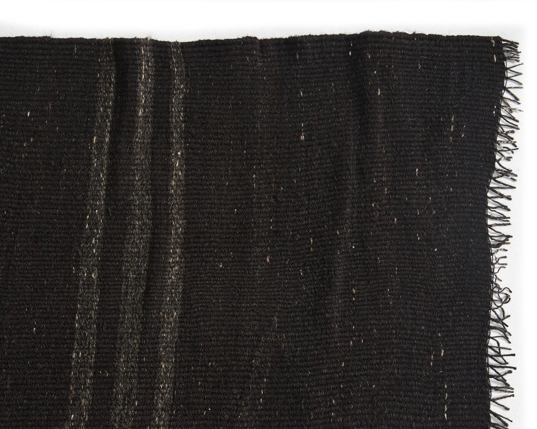 Brown Turkish Kilim Rug 7' 5" x 13' 3" Flat-Weave | No. VR26686