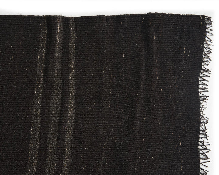 Brown Turkish Kilim Rug 7' 5" x 13' 3" Flat-Weave | No. VR26686