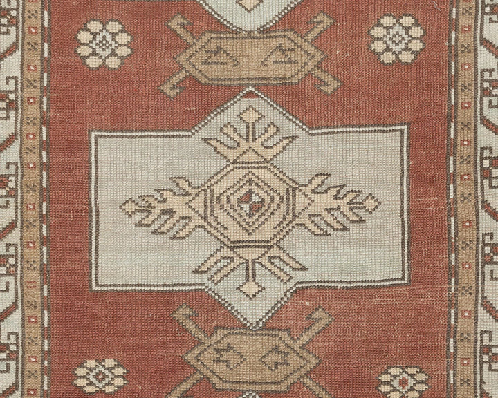Multicolor Turkish Oushak Rug 10' 3" x 2' 9" Hand-Knotted | No. VR26722