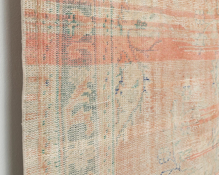 Multicolor Turkish Oushak Rug 6'5" x 9' Hand-Knotted | No. VR26894