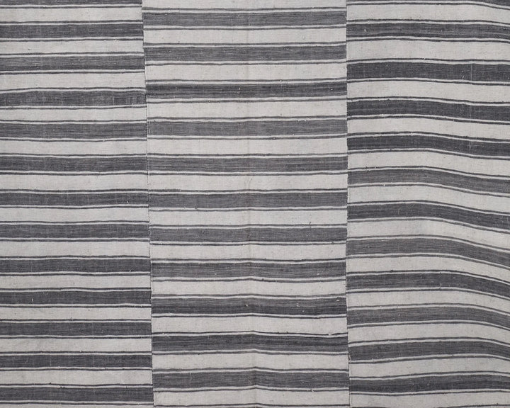 Brown Turkish Kilim Rug 5' 5" x 7' 10" Flat-Weave | No. VR26936