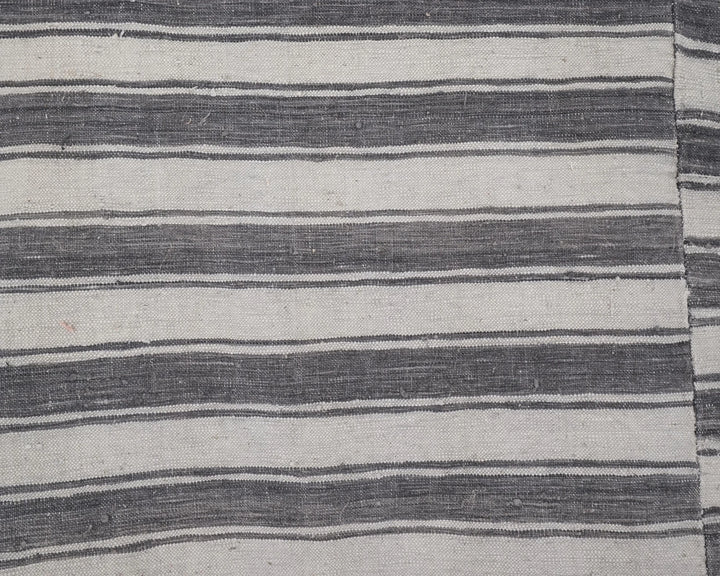 Brown Turkish Kilim Rug 5' 5" x 7' 10" Flat-Weave | No. VR26936
