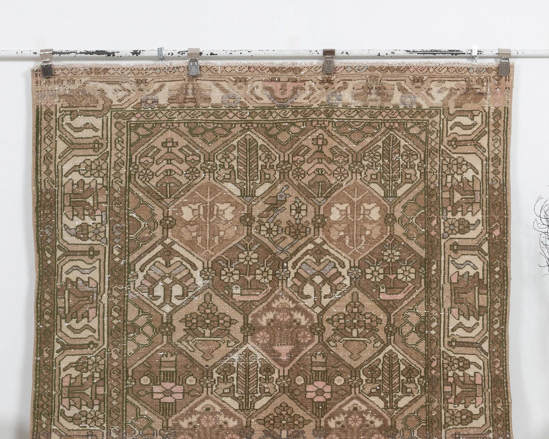 Multicolor Turkish Oushak Rug 5' 3" x 6' 4" Hand-Knotted | No. VR27179