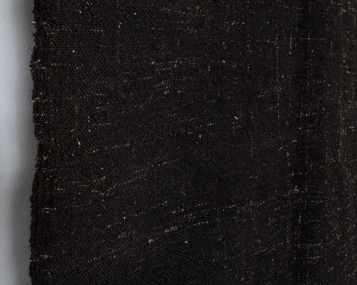 Brown Turkish Kilim Rug 3' 8" x 17' 10" Flat-Weave | No. VR27291