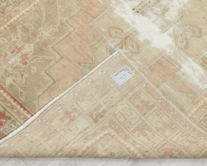 Muted Oushak Rug 3' 11" x 8' | No. VR27489