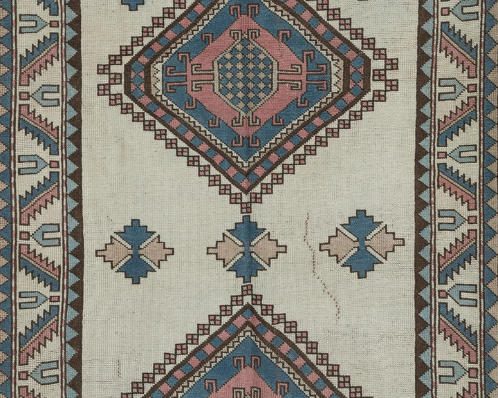 Rust Turkish Oushak Rug 7' 7" x 4' 9" Hand-Knotted | No. VR27674