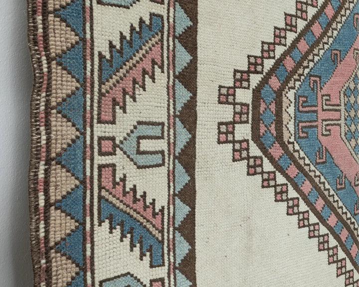 Rust Turkish Oushak Rug 7' 7" x 4' 9" Hand-Knotted | No. VR27674