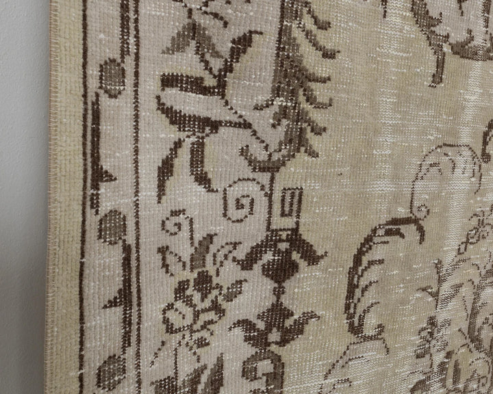 Multicolor Turkish Oushak Rug 6' 2" x 10' 2" Hand-Knotted | No. VR27931