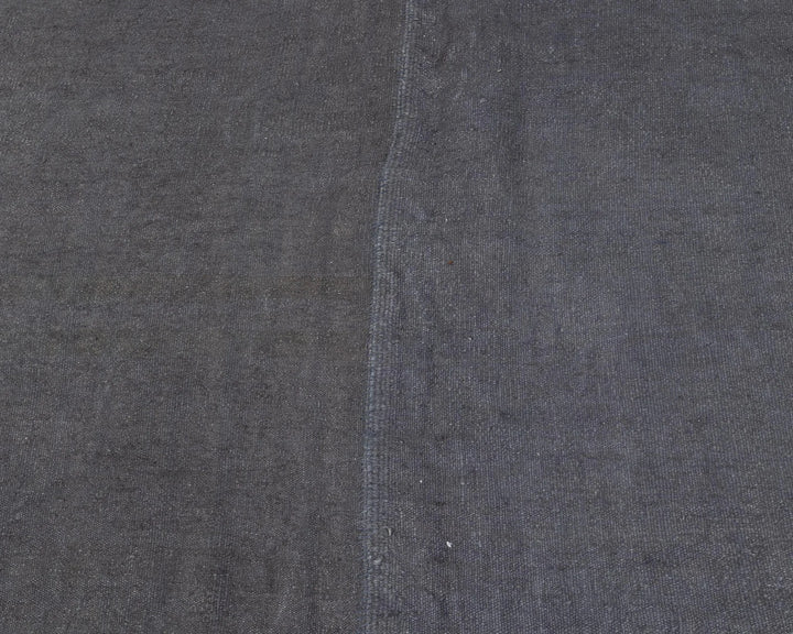 Gray Turkish Kilim Rug 14' 8" x 16' 9" Flat-Weave | No. VR27975