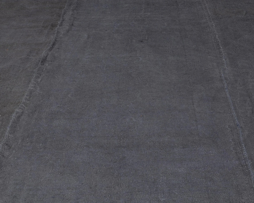 Gray Turkish Kilim Rug 14' 8" x 16' 9" Flat-Weave | No. VR27975