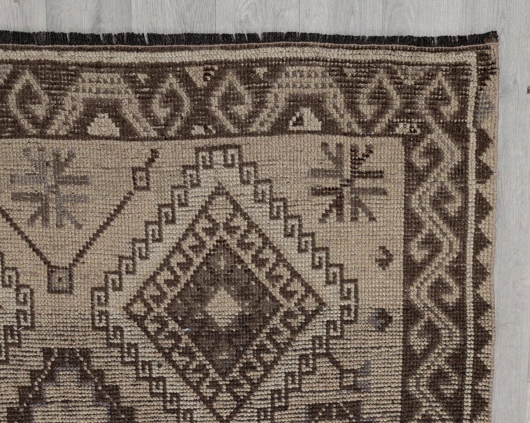Brown Runner Rug 4' x 10' | No. VR28247