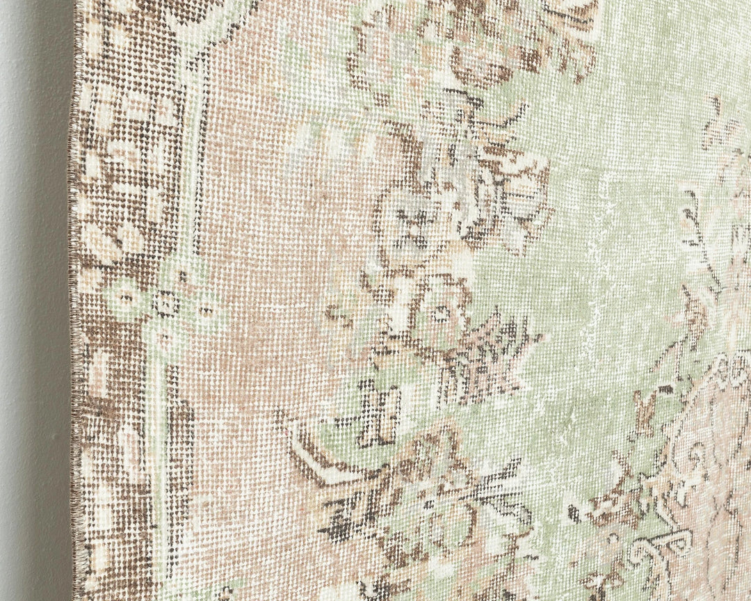 Faded Oushak Rug 5' 5" x 9' | No. VR28596