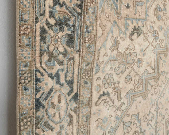 Multicolor Turkish Oushak Rug 6'11" x 10'4" Hand-Knotted | No. VR28877