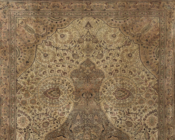 Multicolor Turkish Oushak Rug 9' x 13' 9" Hand-Knotted | No. VR29049