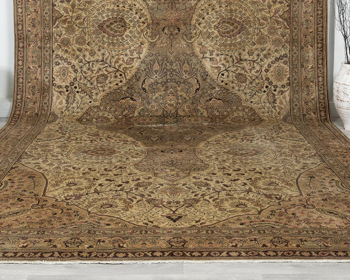 Multicolor Turkish Oushak Rug 9' x 13' 9" Hand-Knotted | No. VR29049