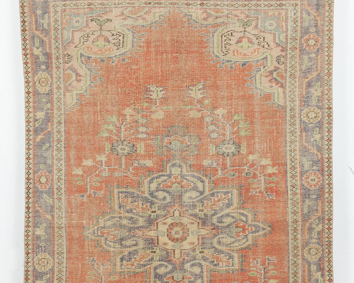Multicolor Turkish Oushak Rug 5' 5" x 9' Hand-Knotted | No. VR29311
