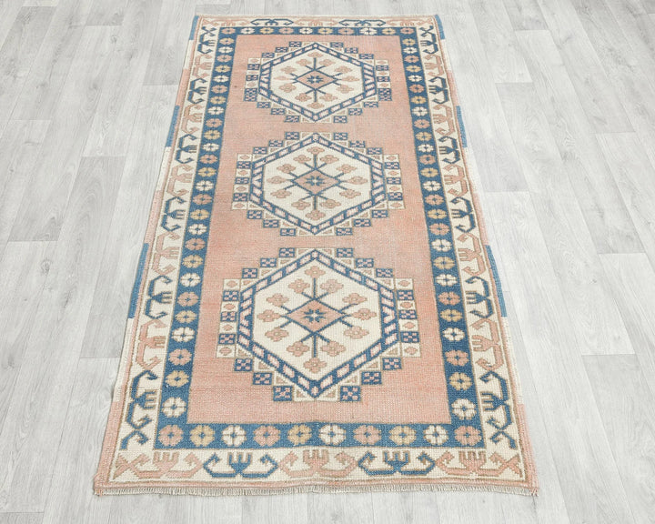 Multicolor Turkish Oushak Rug 2'11" x 5'6" Hand-Knotted | No. VR29541