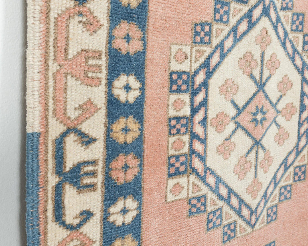 Multicolor Turkish Oushak Rug 2'11" x 5'6" Hand-Knotted | No. VR29541