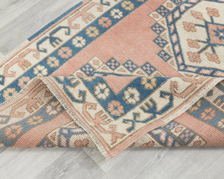 Multicolor Turkish Oushak Rug 2'11" x 5'6" Hand-Knotted | No. VR29541
