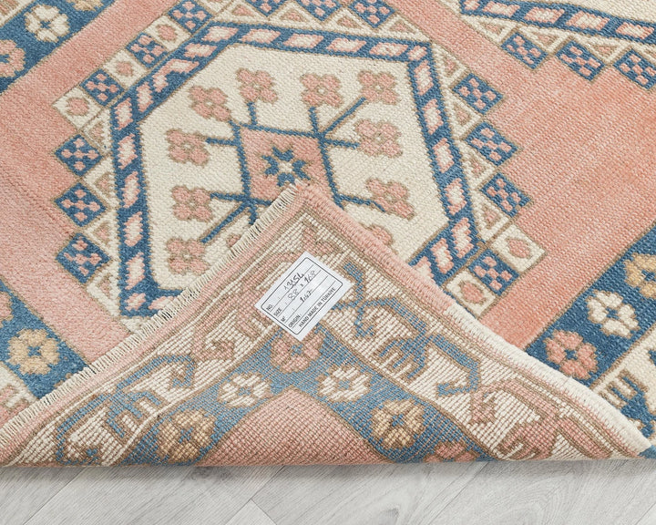 Multicolor Turkish Oushak Rug 2'11" x 5'6" Hand-Knotted | No. VR29541