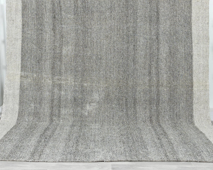 Gray Kilim Rug 8' 6" x 10' 6" | No. VR29613