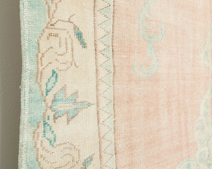 Multicolor Turkish Oushak Rug 5' 8" x 9' Hand-Knotted | No. VR29615