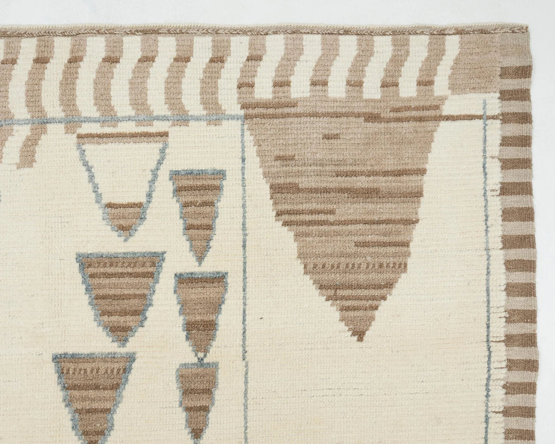 Multicolor Turkish Oushak Rug 7' x 10' Hand-Knotted | No. VR29633