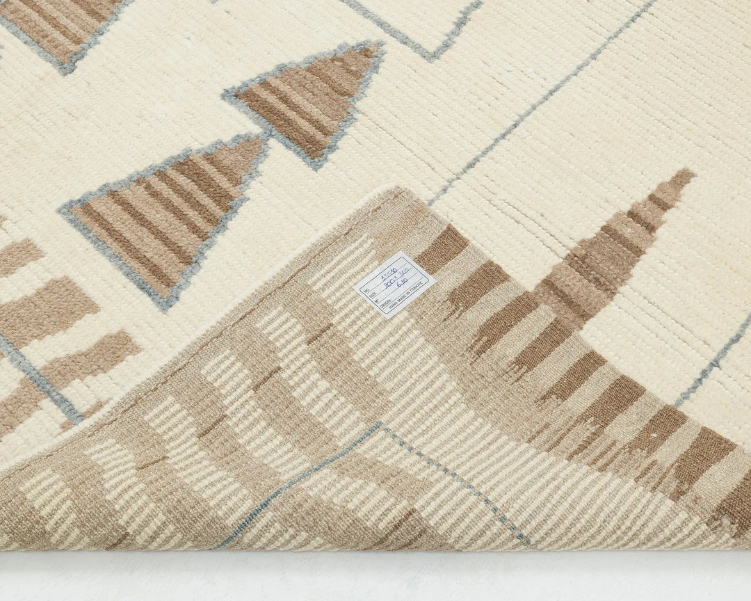 Multicolor Turkish Oushak Rug 7' x 10' Hand-Knotted | No. VR29633