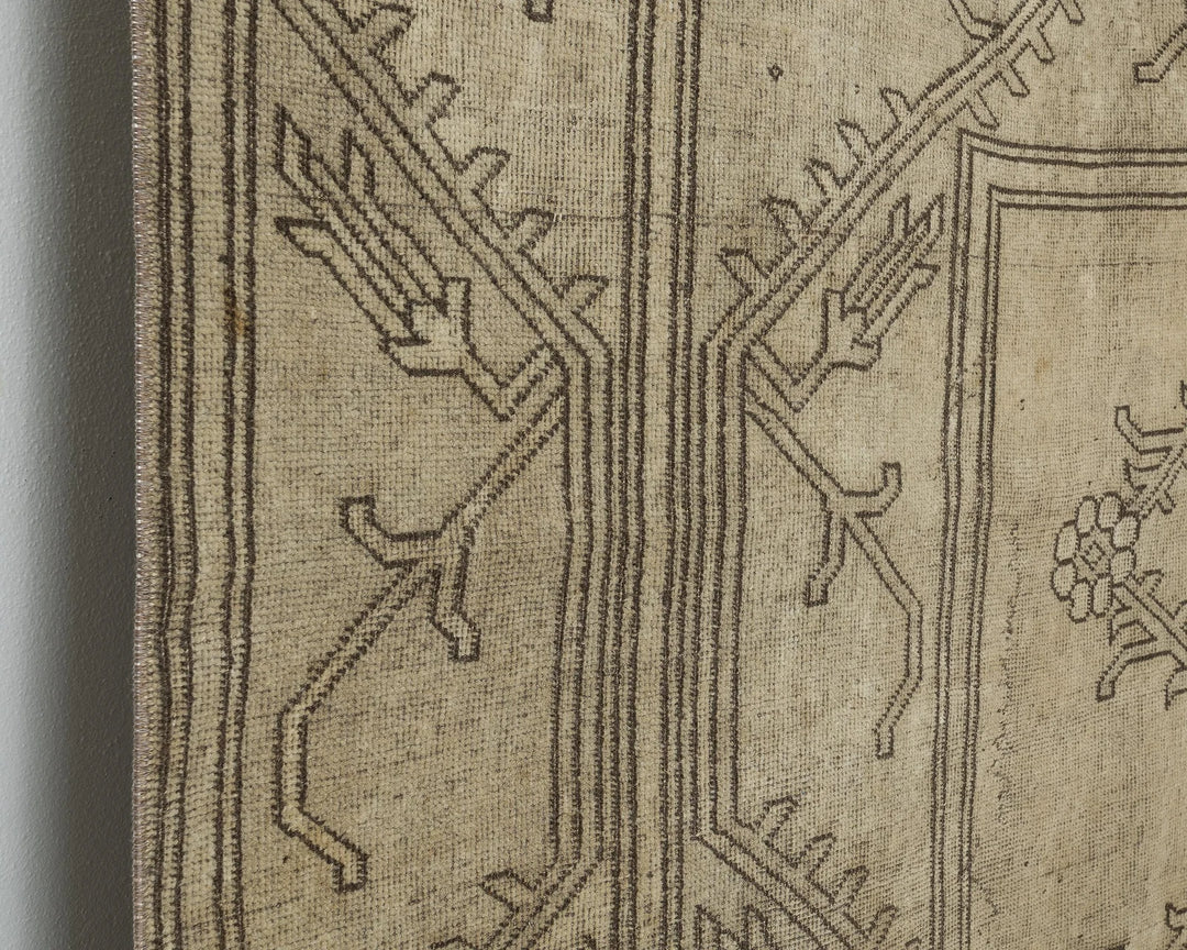 Terracotta Turkish Oushak Rug 6' x 10' 6" Hand-Knotted | No. VR29718