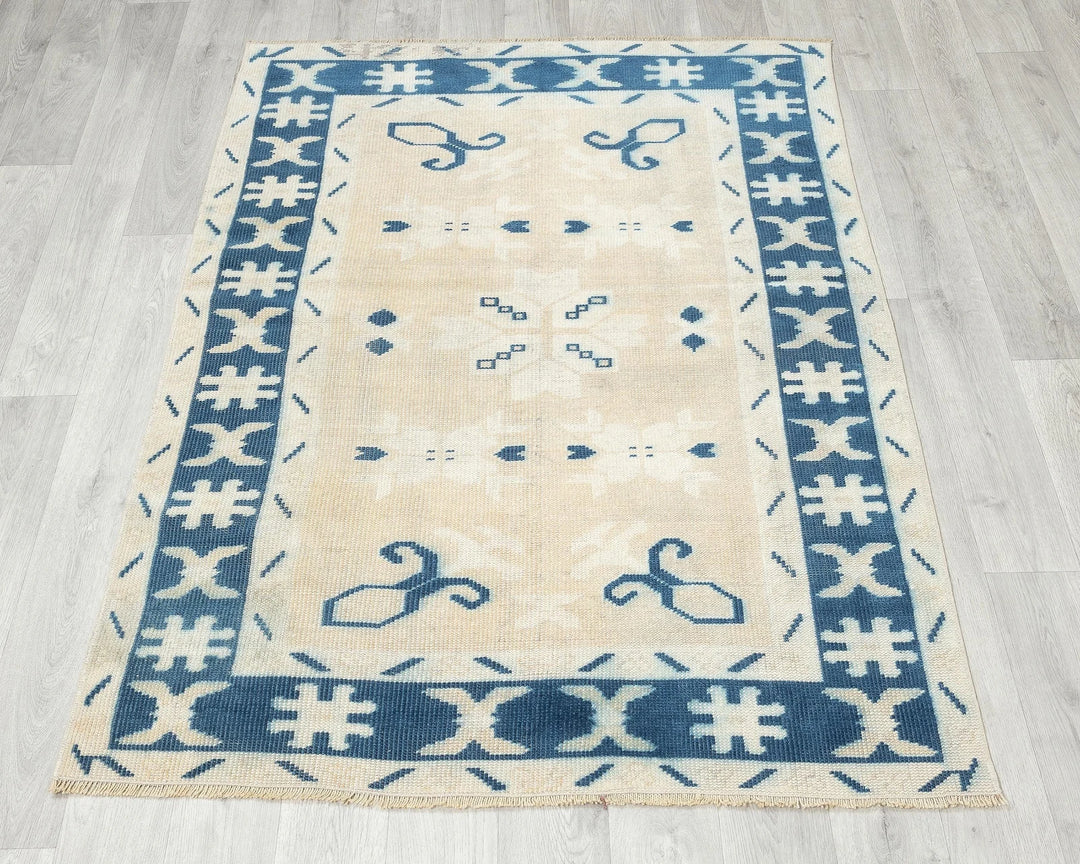 Oushak Rug 3' 7" x 4' 9" | No. VR29838