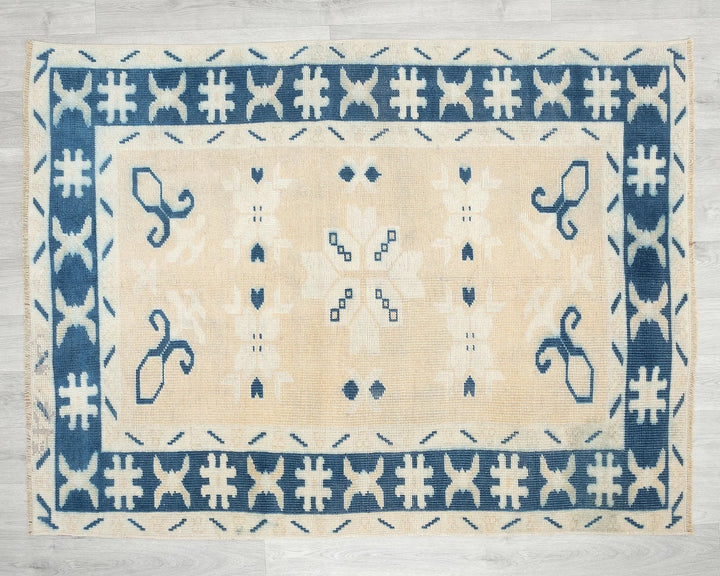 Oushak Rug 3' 7" x 4' 9" | No. VR29838
