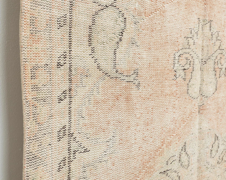 Multicolor Turkish Oushak Rug 4'10" x 8'4" Hand-Knotted | No. VR29856