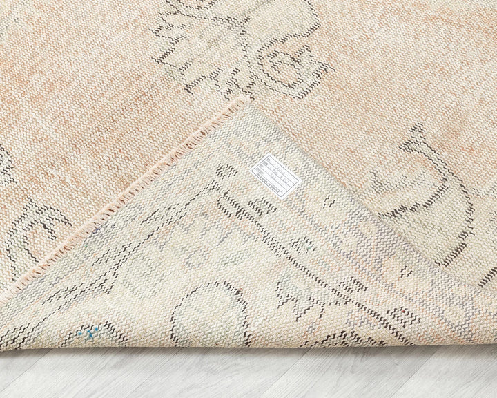 Multicolor Turkish Oushak Rug 4'10" x 8'4" Hand-Knotted | No. VR29856