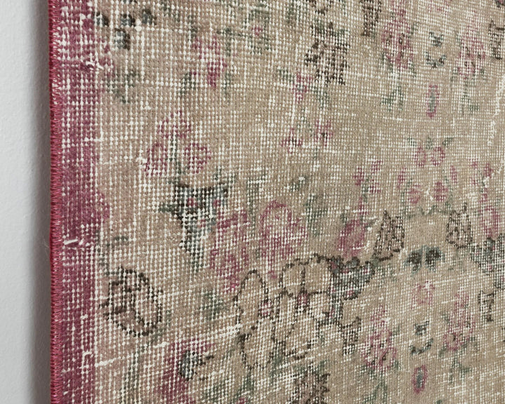 Multicolor Turkish Oushak Rug 2'10" x 5'10" Hand-Knotted | No. VR29929
