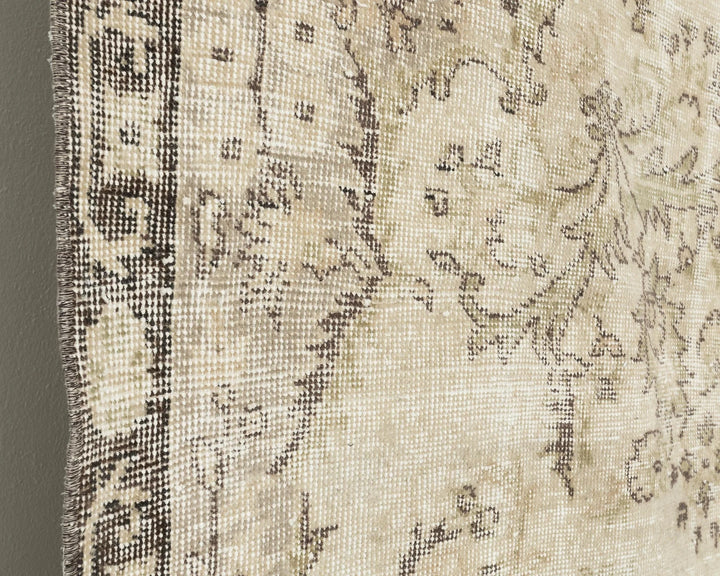 Multicolor Turkish Oushak Rug 6'8" x 10'6" Hand-Knotted | No. VR30054