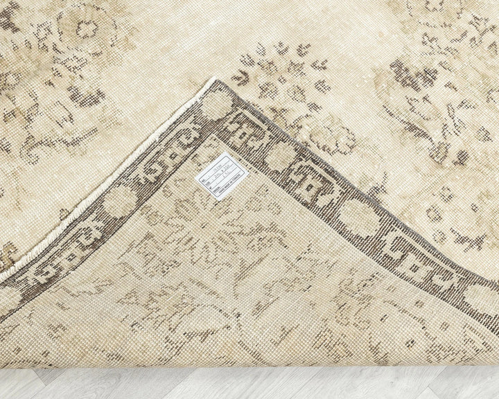Multicolor Turkish Oushak Rug 6'8" x 10'6" Hand-Knotted | No. VR30054