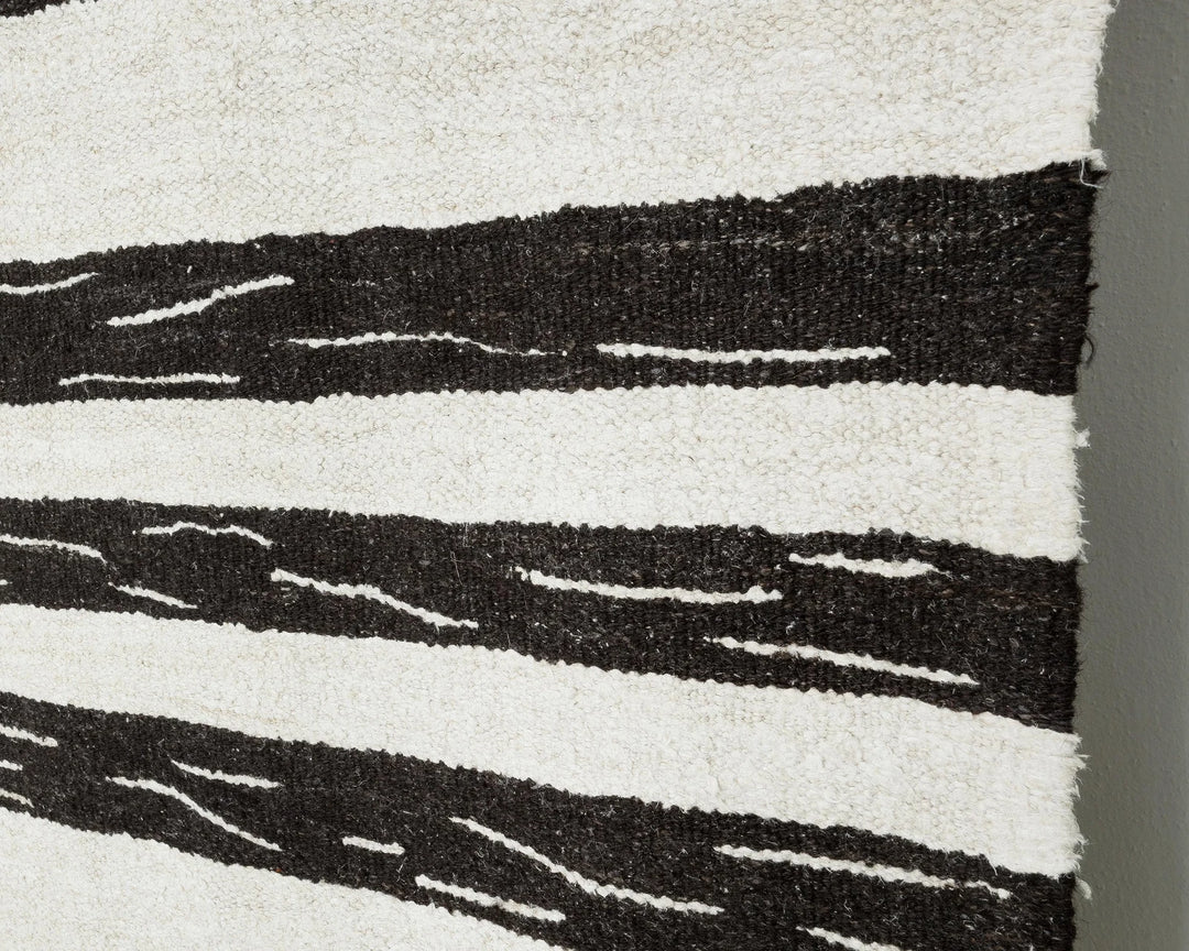 Black Kilim Rug 10' x 13' 3" | No. VR30083