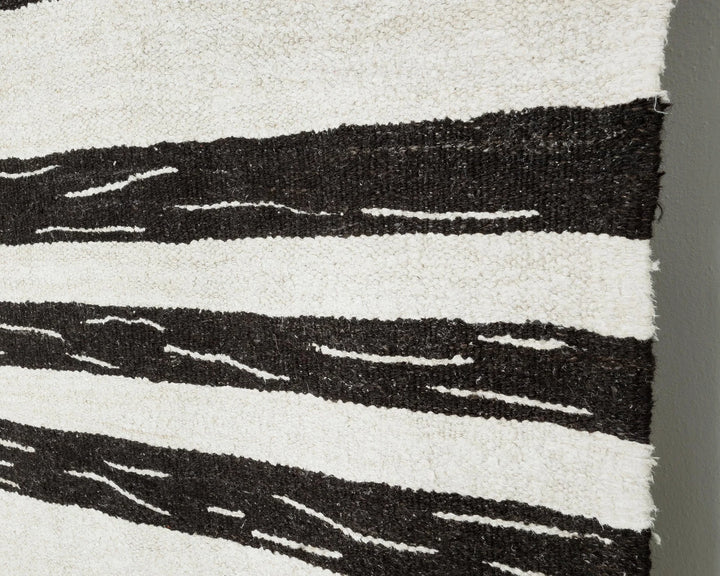 Black Kilim Rug 10' x 13' 3" | No. VR30083