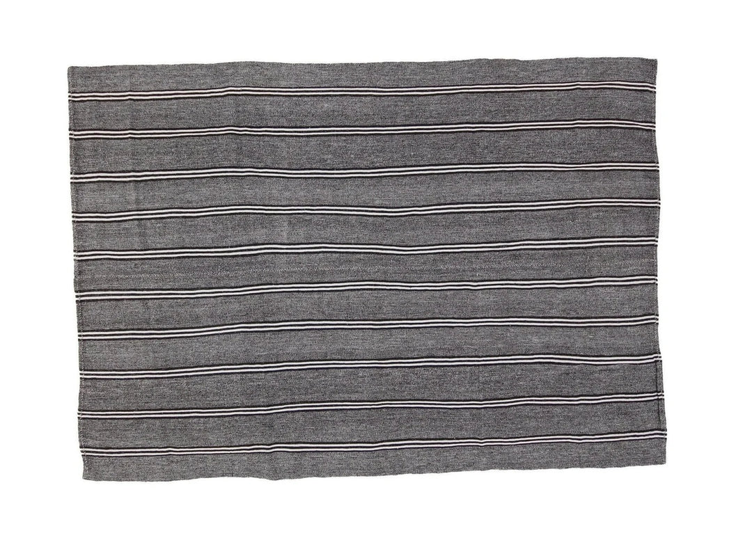 Gray Kilim Rug 7' 3" x 9' 10" | No. VR30085