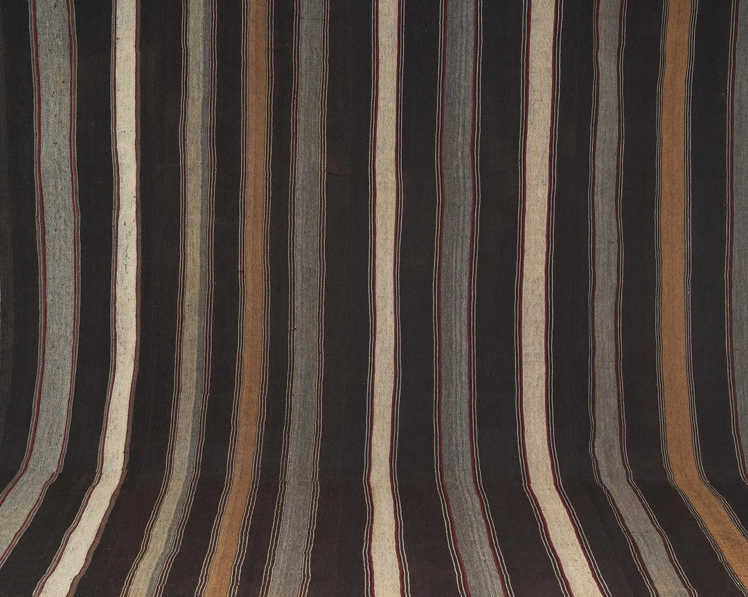 Multicolor Turkish Kilim Rug 9' 6" x 13' 2" Flat-Weave | No. VR30409